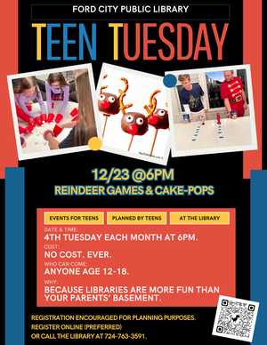 Teen Tuesday: Reinde